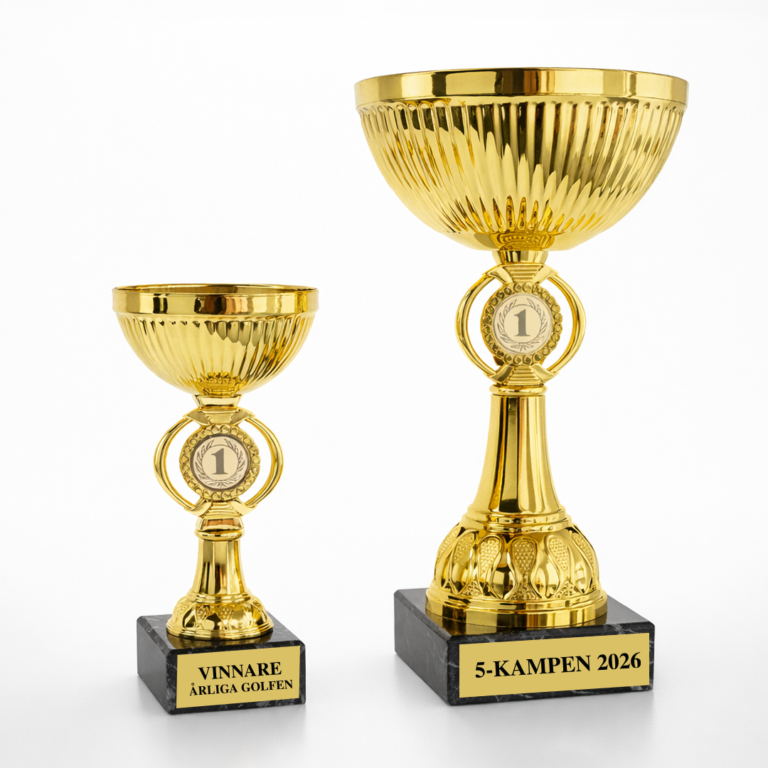 POKAL MED PERSONLIG GRAVYR