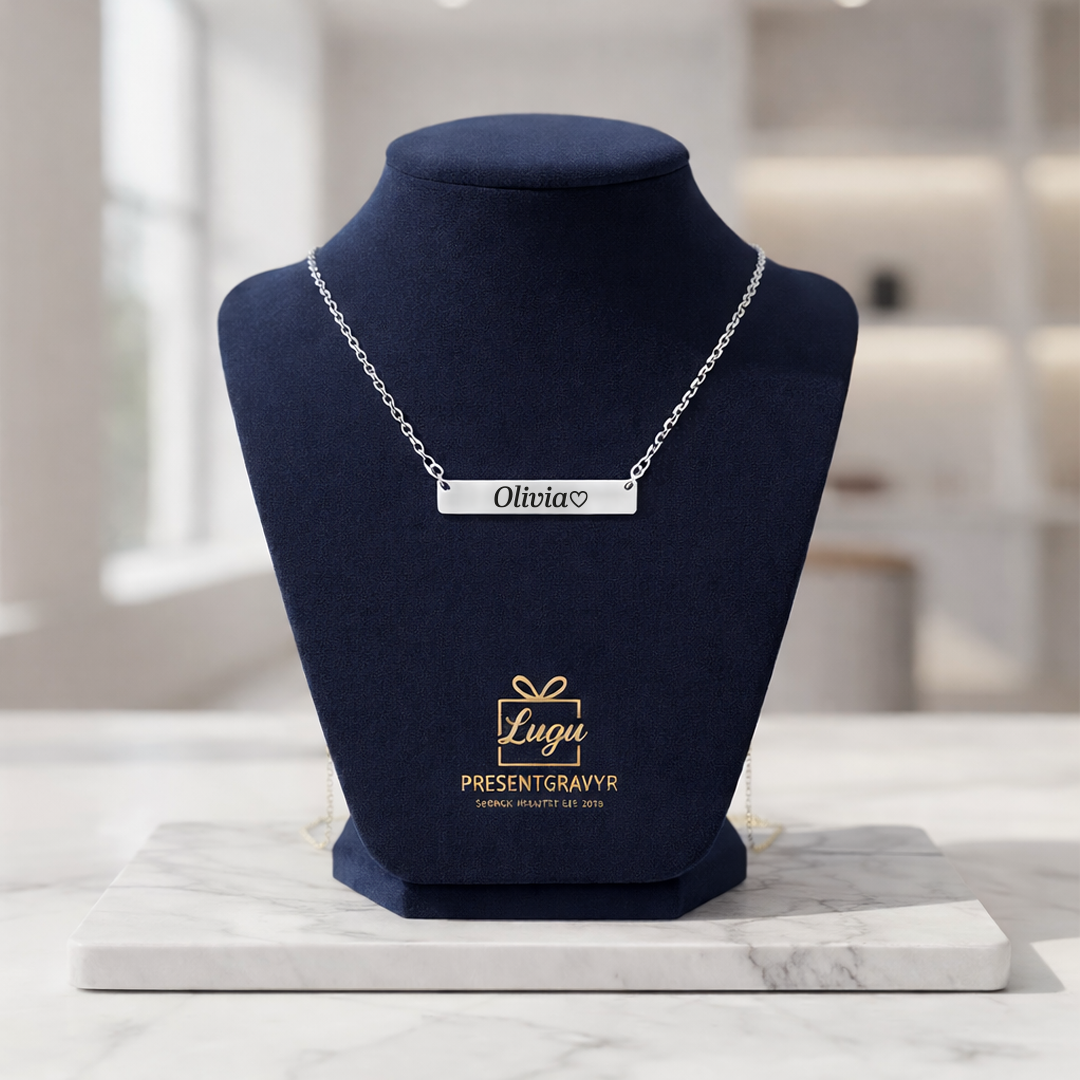 HALSBAND MED PERSONLIG GRAVYR