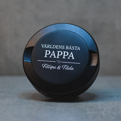 Personligt graverad snusdosa. Perfekt julklapp eller Farsdag present till pappa. 