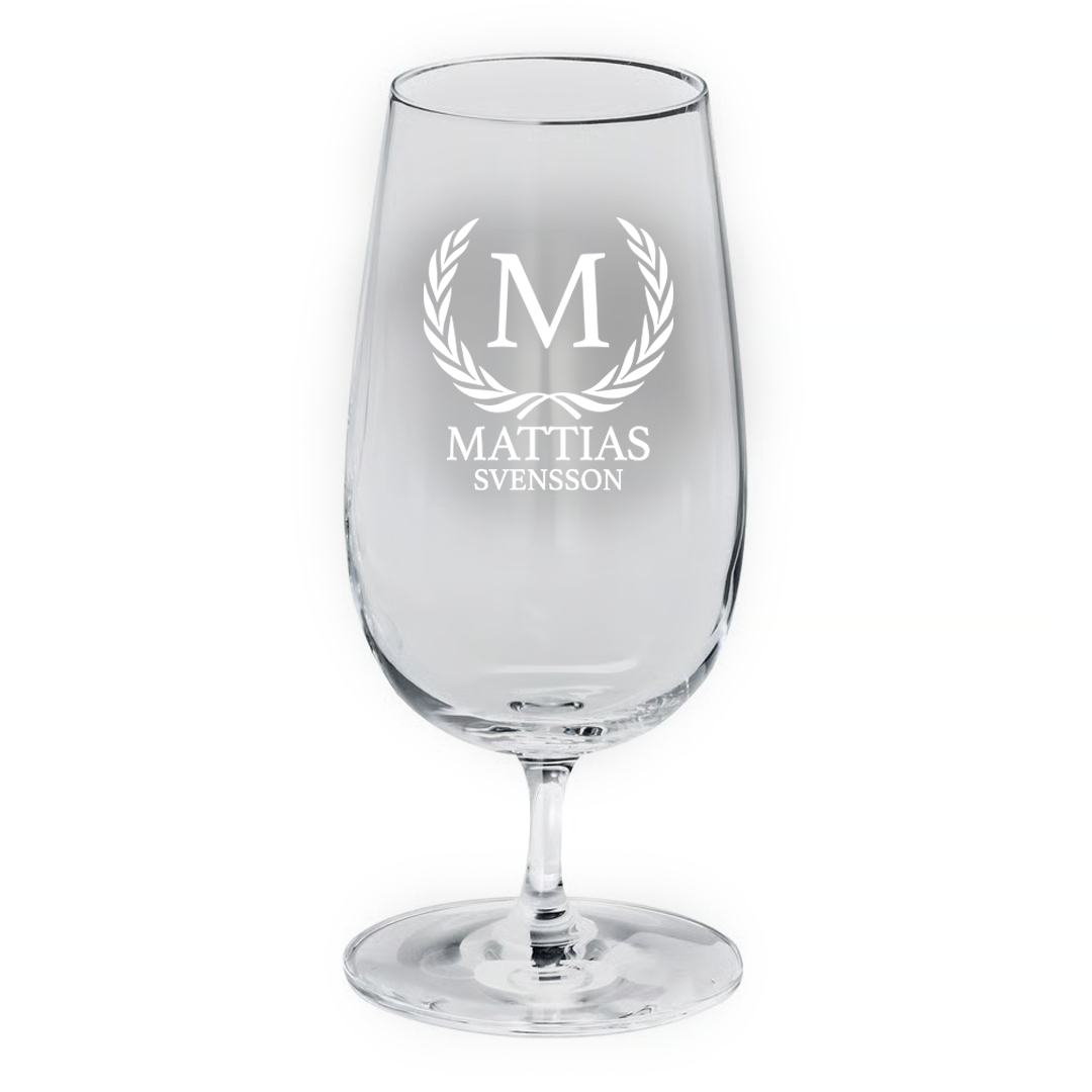 ÖLGLAS MED PERSONLIG GRAVYR