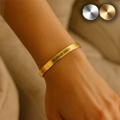 ARMBAND MED PERSONLIG GRAVYR (UNISEX)