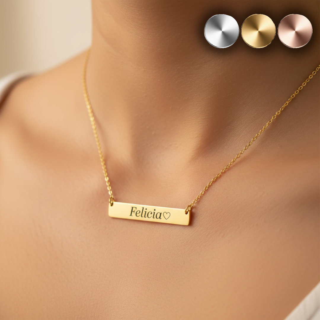 HALSBAND MED PERSONLIG GRAVYR