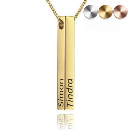 HALSBAND MED GRAVYR – 4 SIDOR