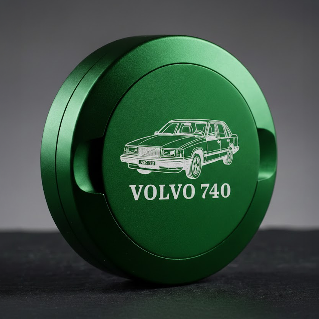 Personlig snusdosa i metall med gravyr – fin present till farfar.