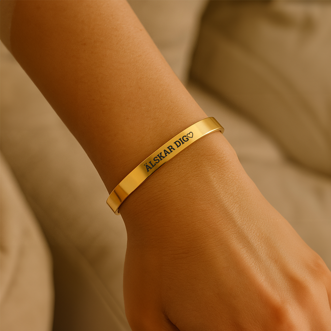 ARMBAND MED PERSONLIG GRAVYR (UNISEX)