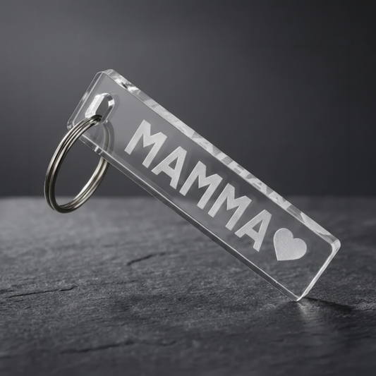 NYCKELRING MED NAMN INGRAVERAT