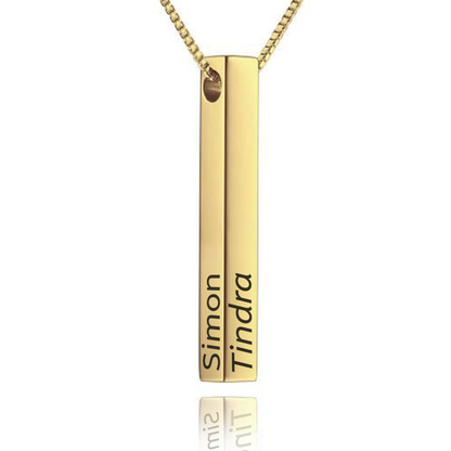 HALSBAND MED GRAVYR – 4 SIDOR