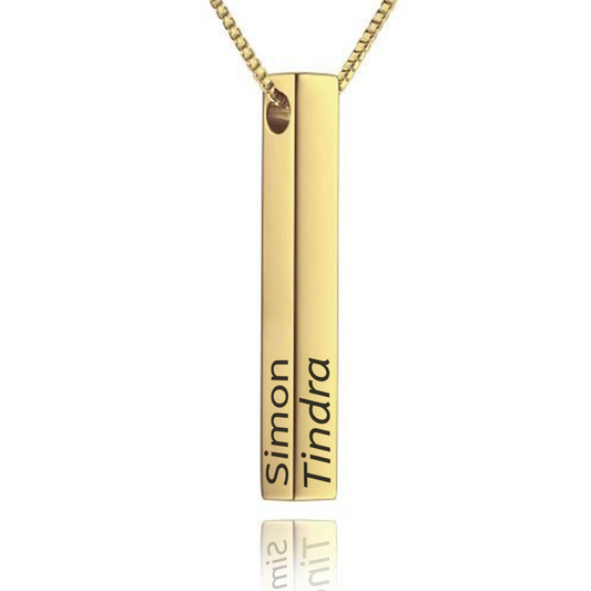 HALSBAND MED GRAVYR – 4 SIDOR