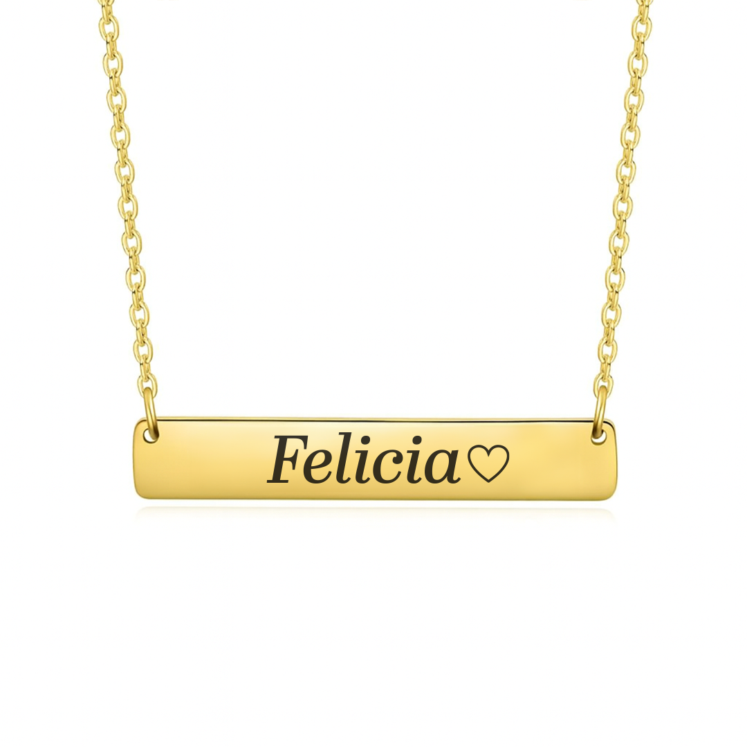 HALSBAND MED PERSONLIG GRAVYR