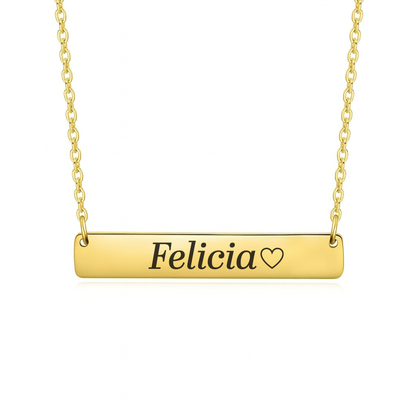 HALSBAND MED PERSONLIG GRAVYR