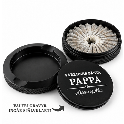 SNUSDOSA MED PERSONLIG GRAVYR